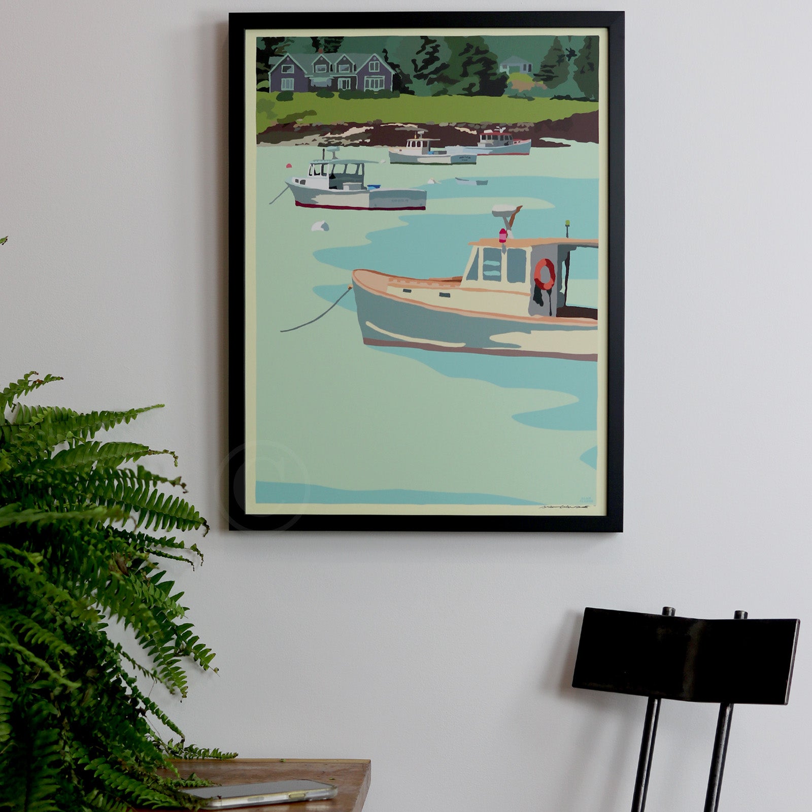 your-online-store-for-anchored-art-print-18-x-24-framed-wall-poster-maine-online-hot-sale_1.jpg