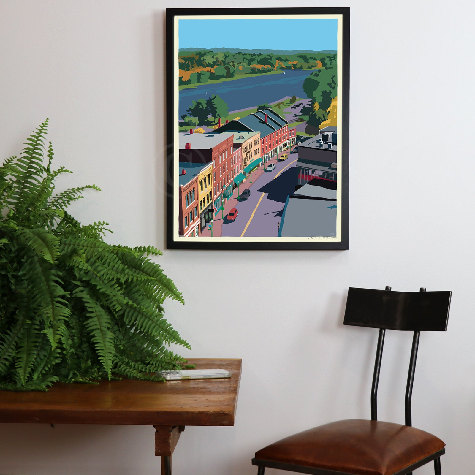 buy-your-above-gardiner-art-print-18-x-24-framed-wall-poster-by-alan-claude-maine-supply_1.jpg