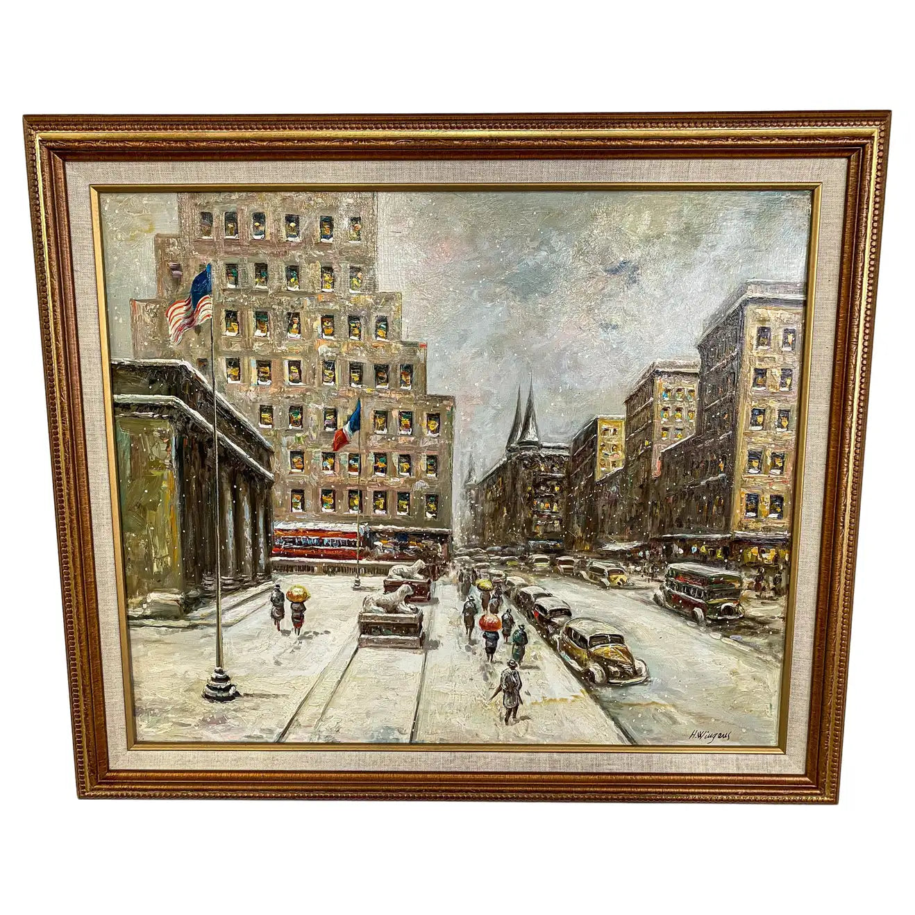 find-the-perfect-city-scape-oil-on-canvas-painting-signed-and-framed-in-the-manner-of-guy-carleton-wiggins-for-discount_0.webp